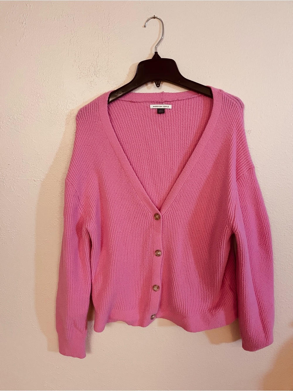 Women’s American Eagle Pink Cardigan Size XS